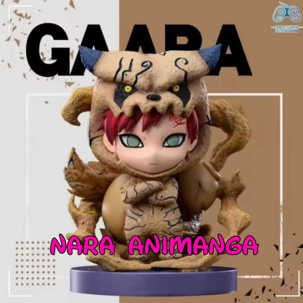Nara Animanga Action Mini Figure Anime Naruto Gaara Shukaku