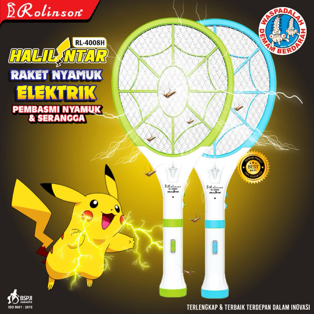 Raket Nyamuk Elektrik Halilintar RL-4008H