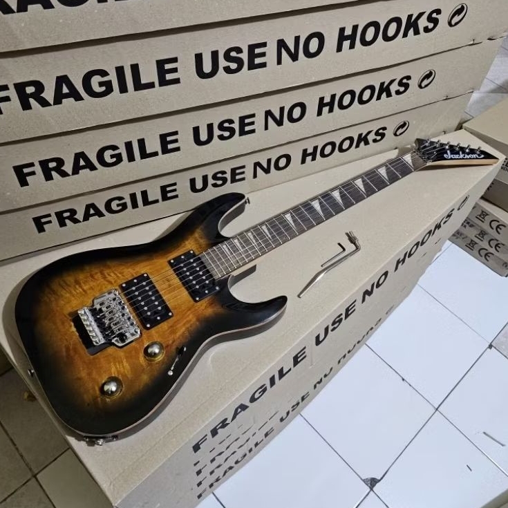 Gitar elektrik jackson dinky sunbrust new