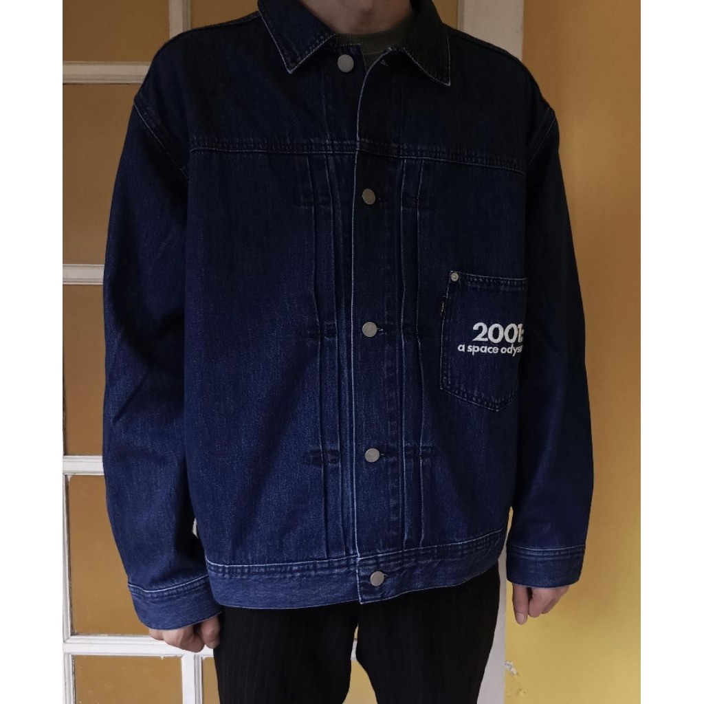 Jaket Jeans Denim Uniqlo GU X 2001 Type 1