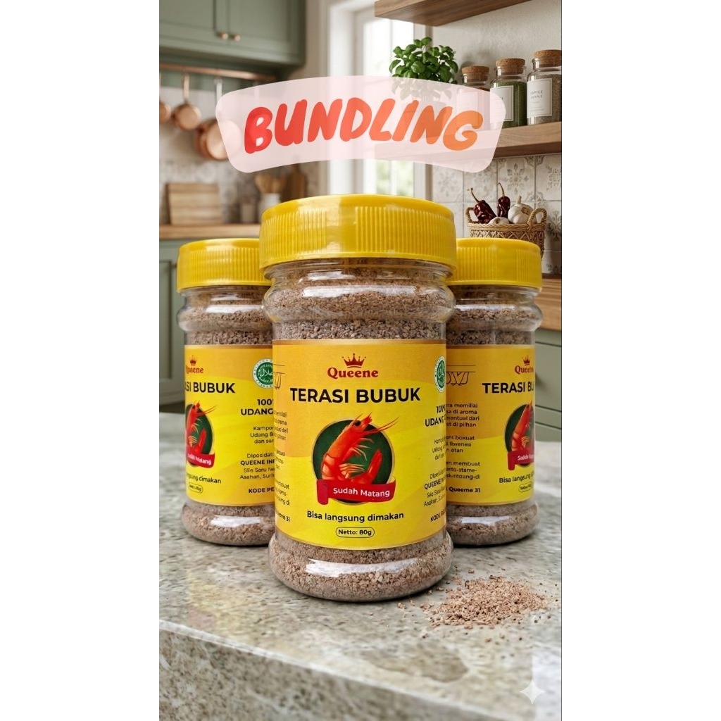 Paket 3 Queene Terasi Bubuk Matang