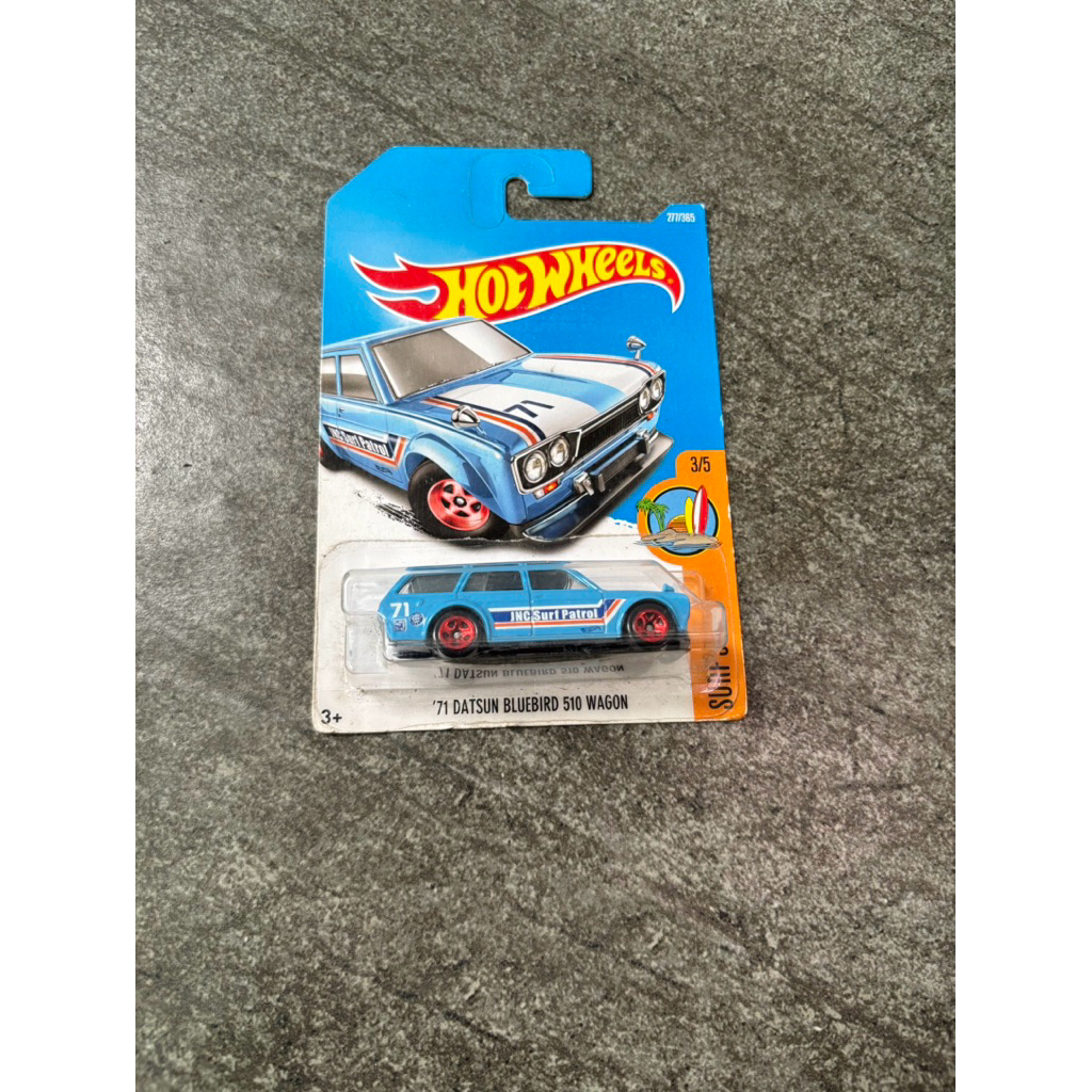 hot wheels datsun 510 wagon bluebird