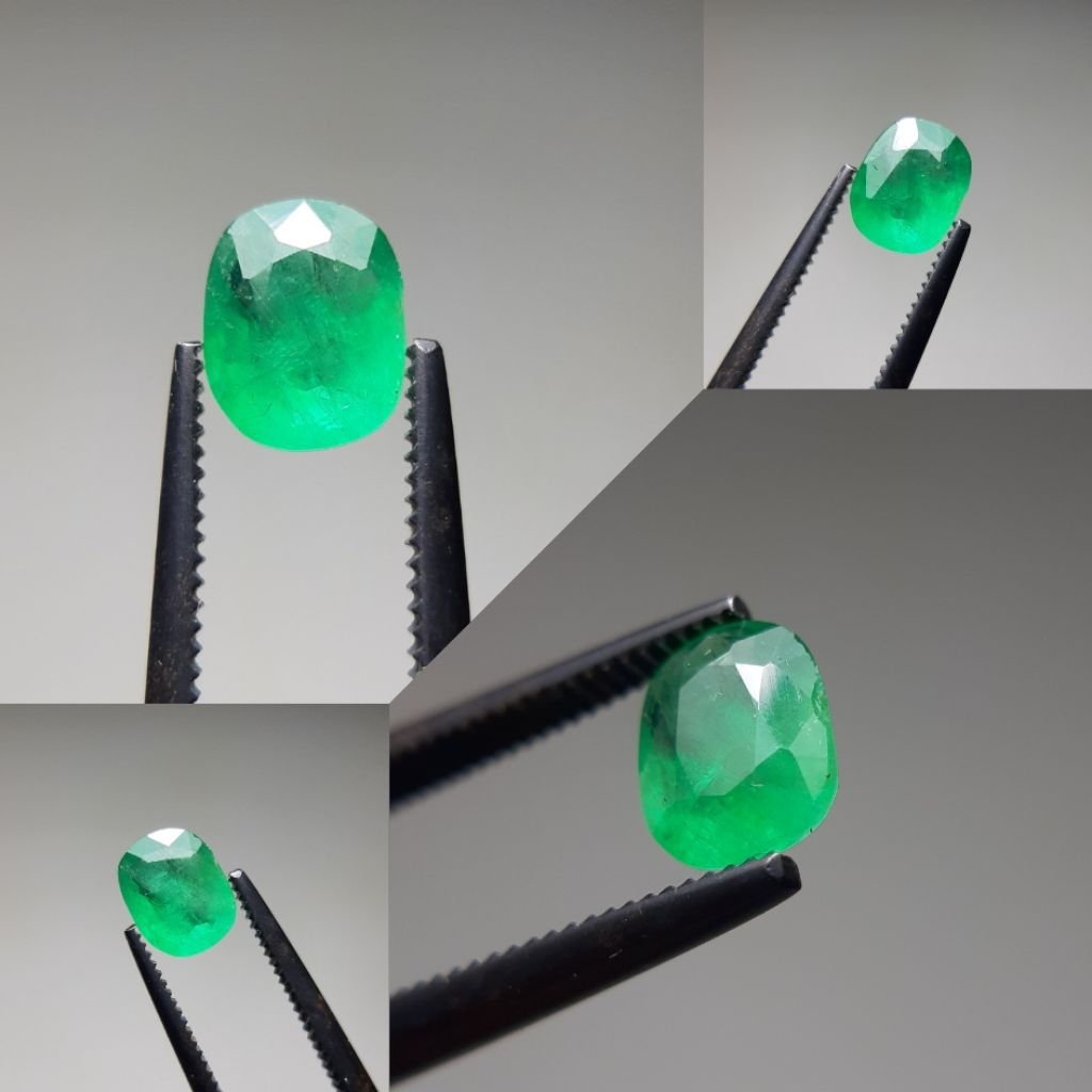 Natural Emerald Beryl Batu Zamrud Jamrud Hijau Zambia Colombia Russia Ethiopia Brazil Swat Bukan Sap