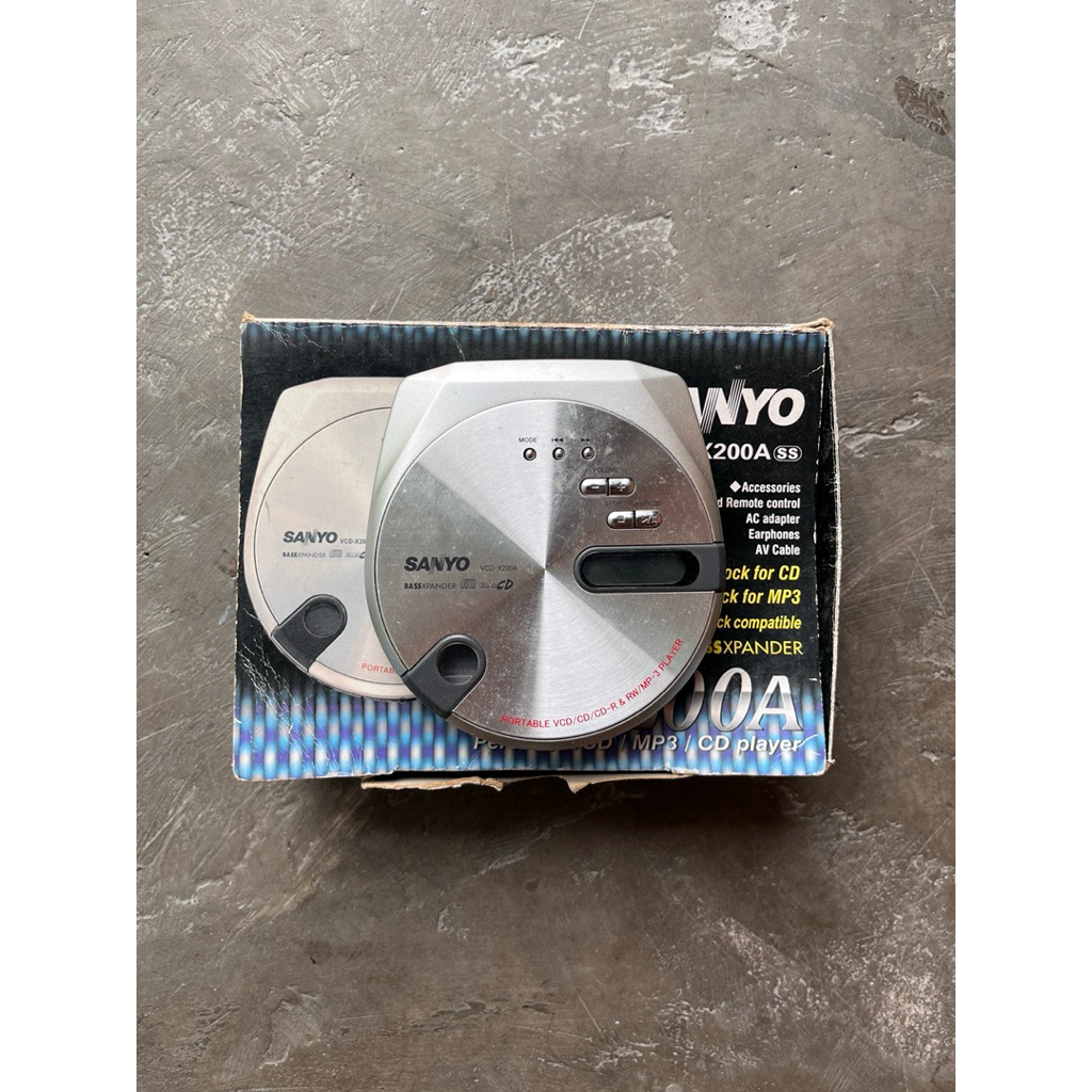 DISCMAN SANYO BAHAN