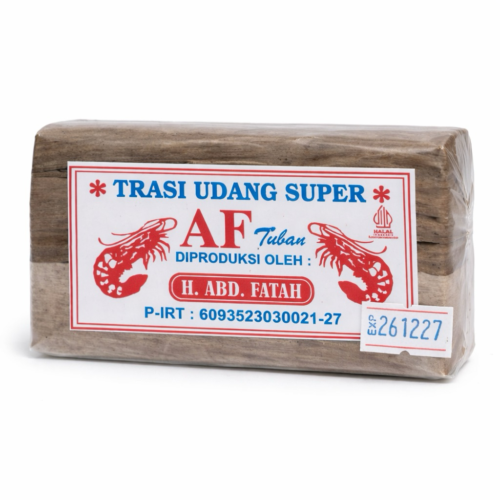 Terasi Udang Super AF Tuban Asli | Terasi Udang Premium untuk Sambal | Terasi Tuban Halal