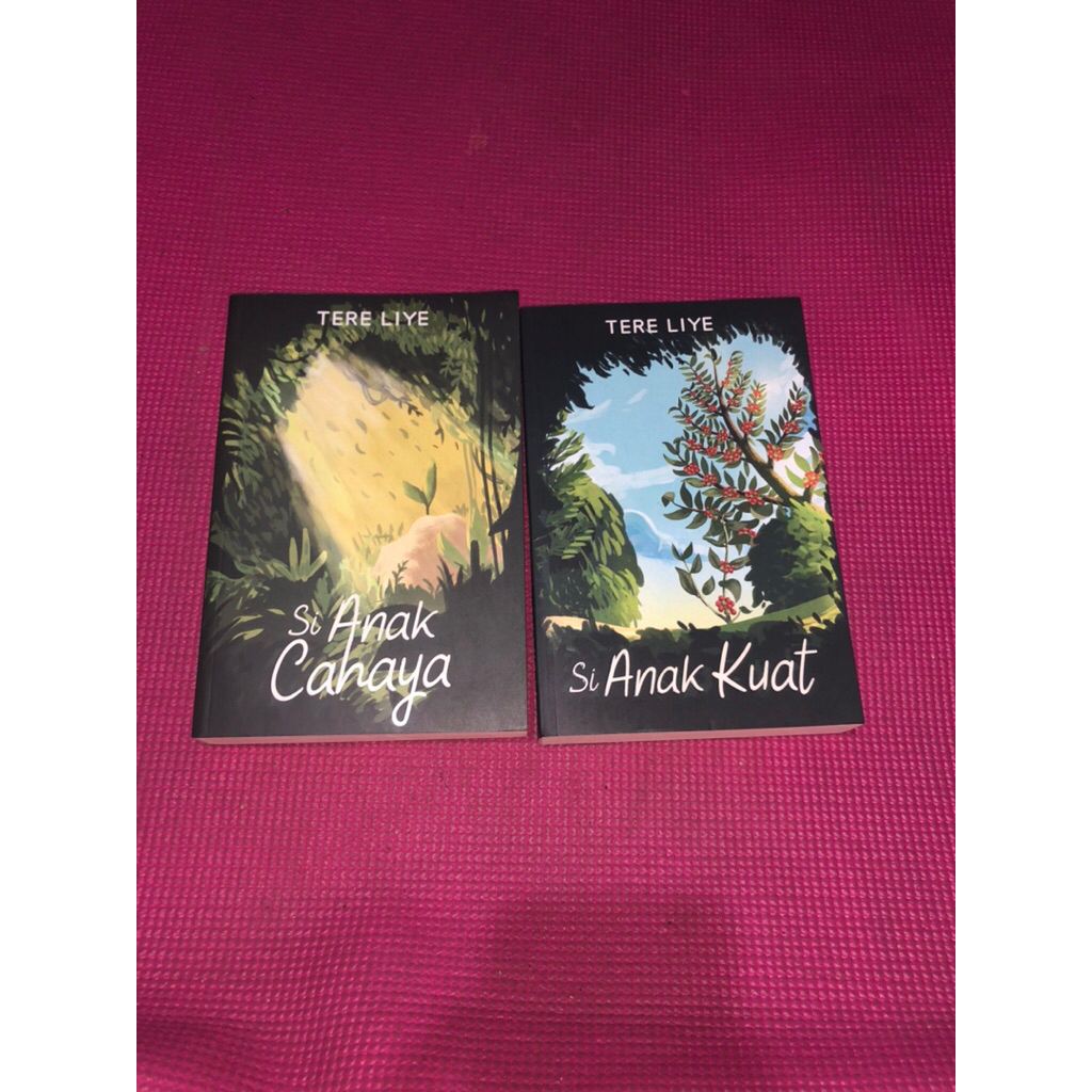 Buku novel tere liye ori bekas si anak cahaya & si anak kuat