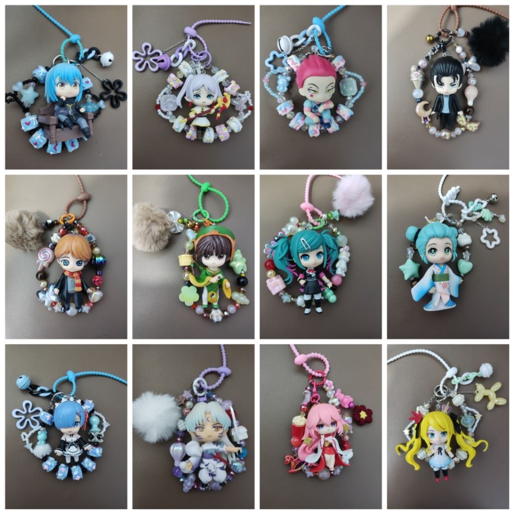 (READY) Bagcharm Anime / Phone Strap karakter Anime