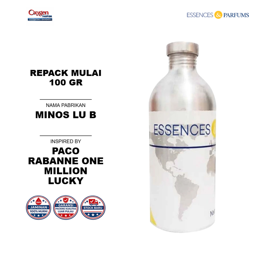 MINOS LU B - ESSENCES | OXYGEN PARFUM GROSIR | REPACK MULAI DARI 100 GR