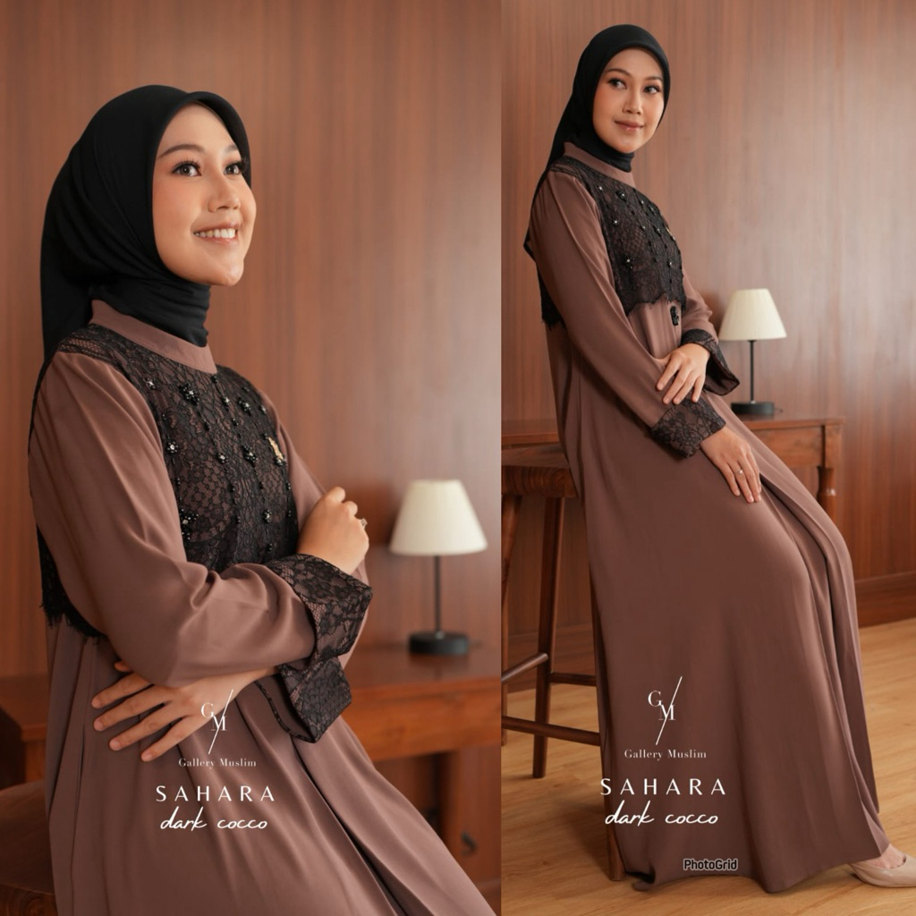 SAHARA DRESS GAMIS PREMIUM BY GALLERY MUSLIM
