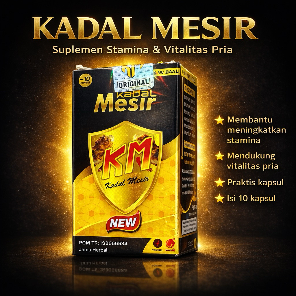 Kapsul Kadal Mesir - Penambah Stamina Kuat Pria Tahan Lama Obat Kuat Ramuan Herbal Arab Original Amp
