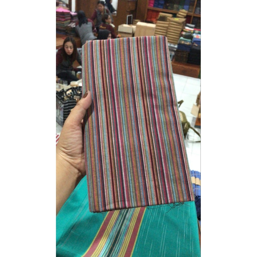 Kain Lurik Atbm seri Pink 1