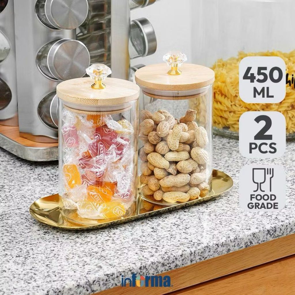 [INFORMA] TOPLES KACA SET RAK GOLD