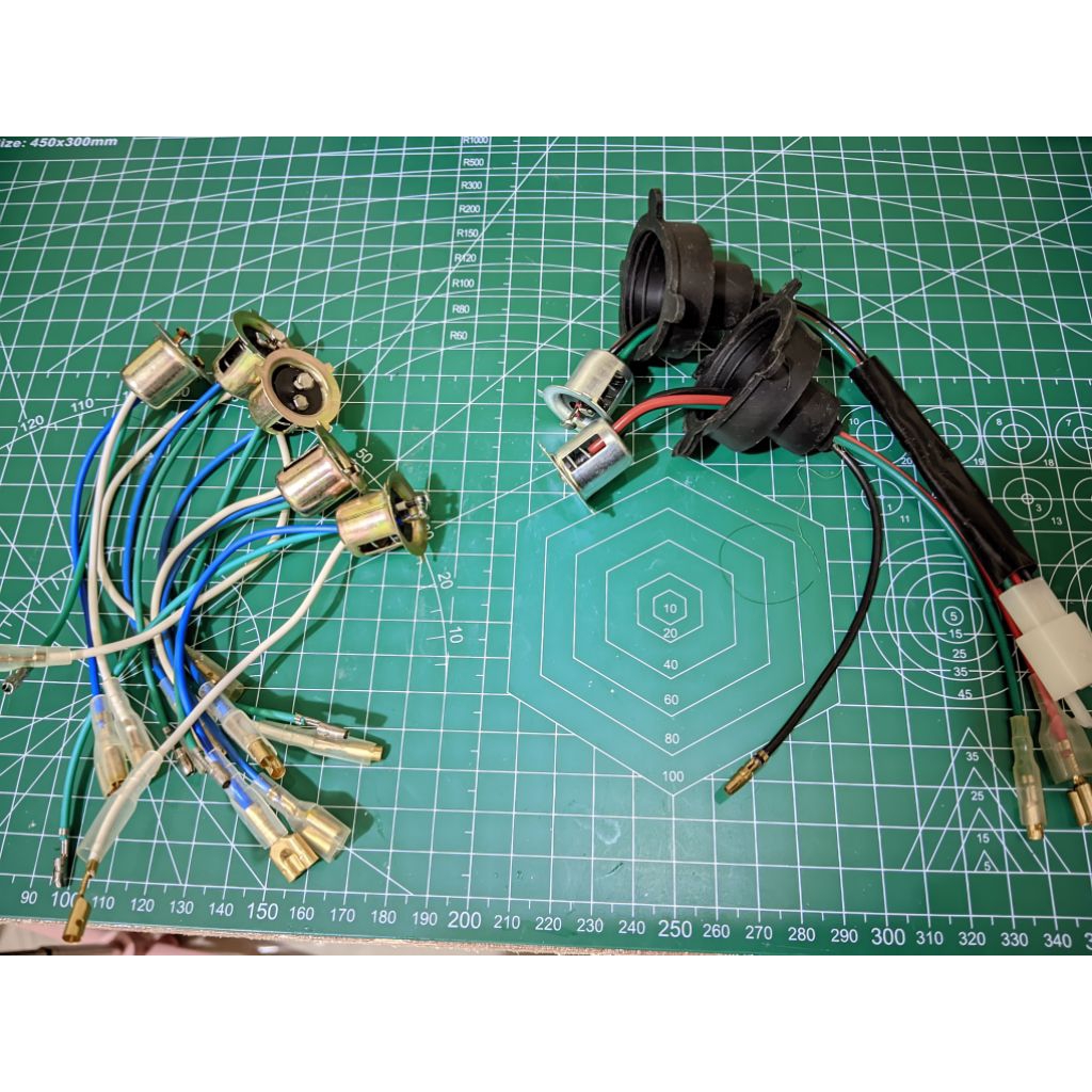 soket lampu depan H6 soket lampu yamaha mio jupiter vega  soket lampu Honda supra x grand beat vario