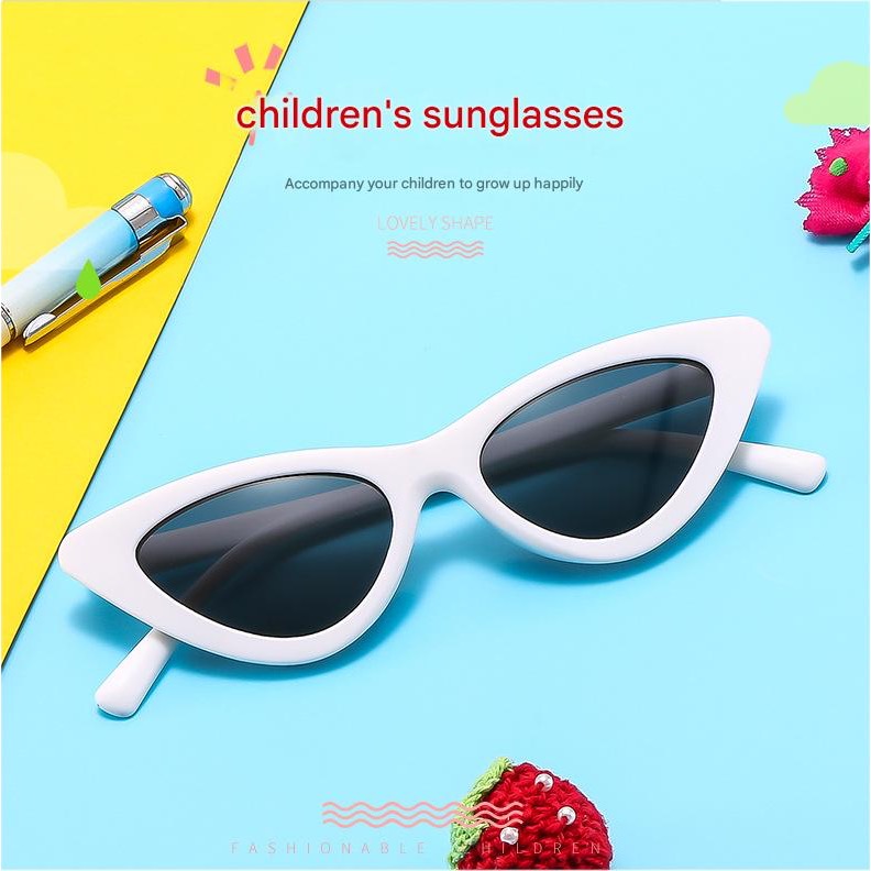 Kacamata Hitam Cat Eye 2025 Anti UV – Fashion Segitiga Stylish Pria, Wanita & Anak | Sunglasses Peli