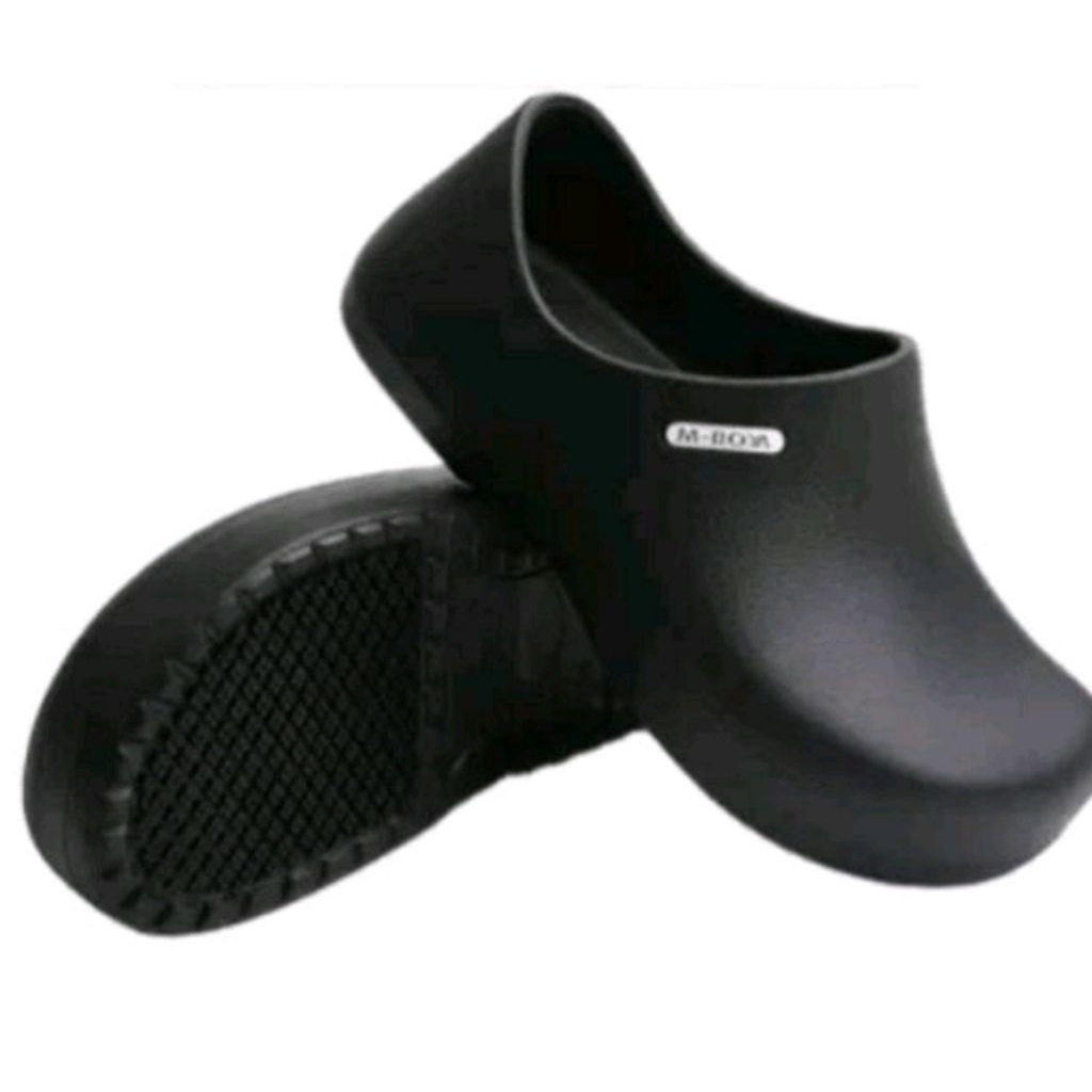 M boya Sepatu Dapur Kitchen Safety Shoes Pria Wanita