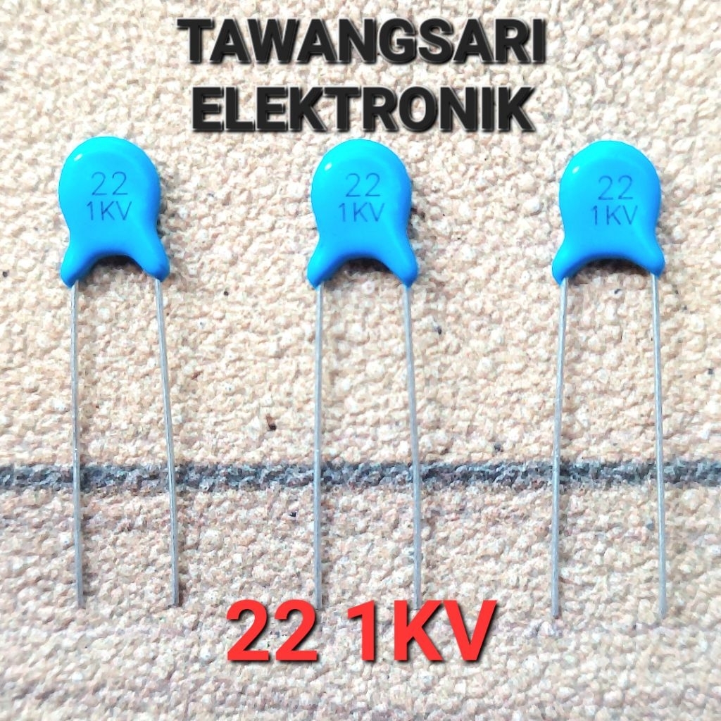 Kapasitor 22 1KV Keramik 22PF 1000V Capasitor