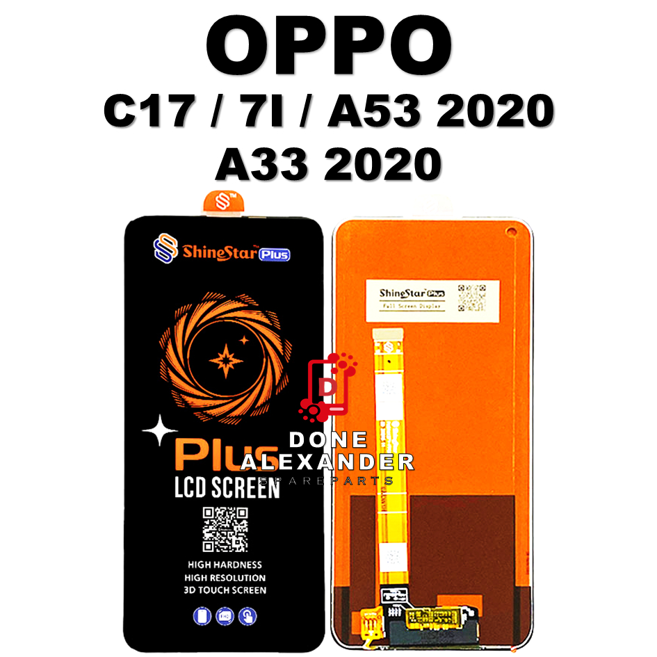 LCD TOUCHSCREEN REALME C17 / 7I / A53 2020 / A33 2020 ORIGINAL 100% FULLSET