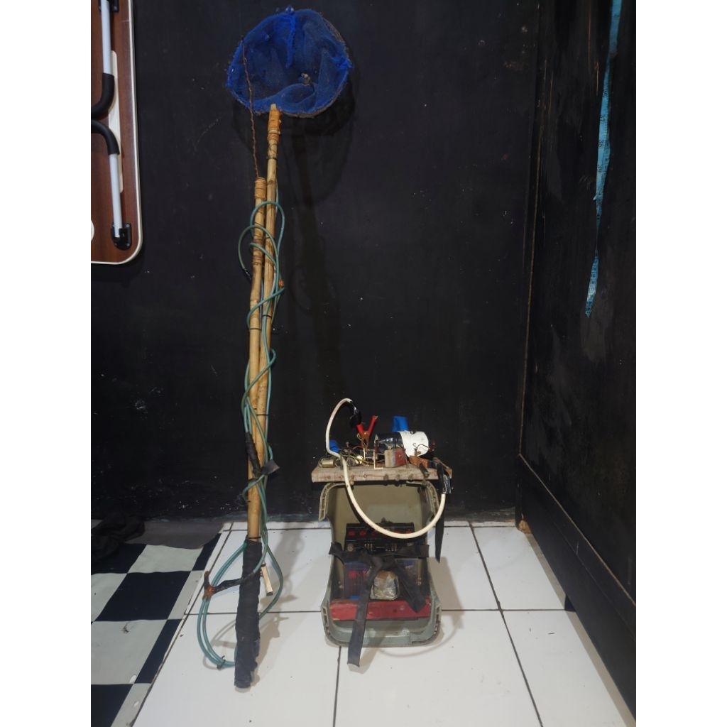 Inverter Platina step up + aki 10 ah GS original, siap pakai