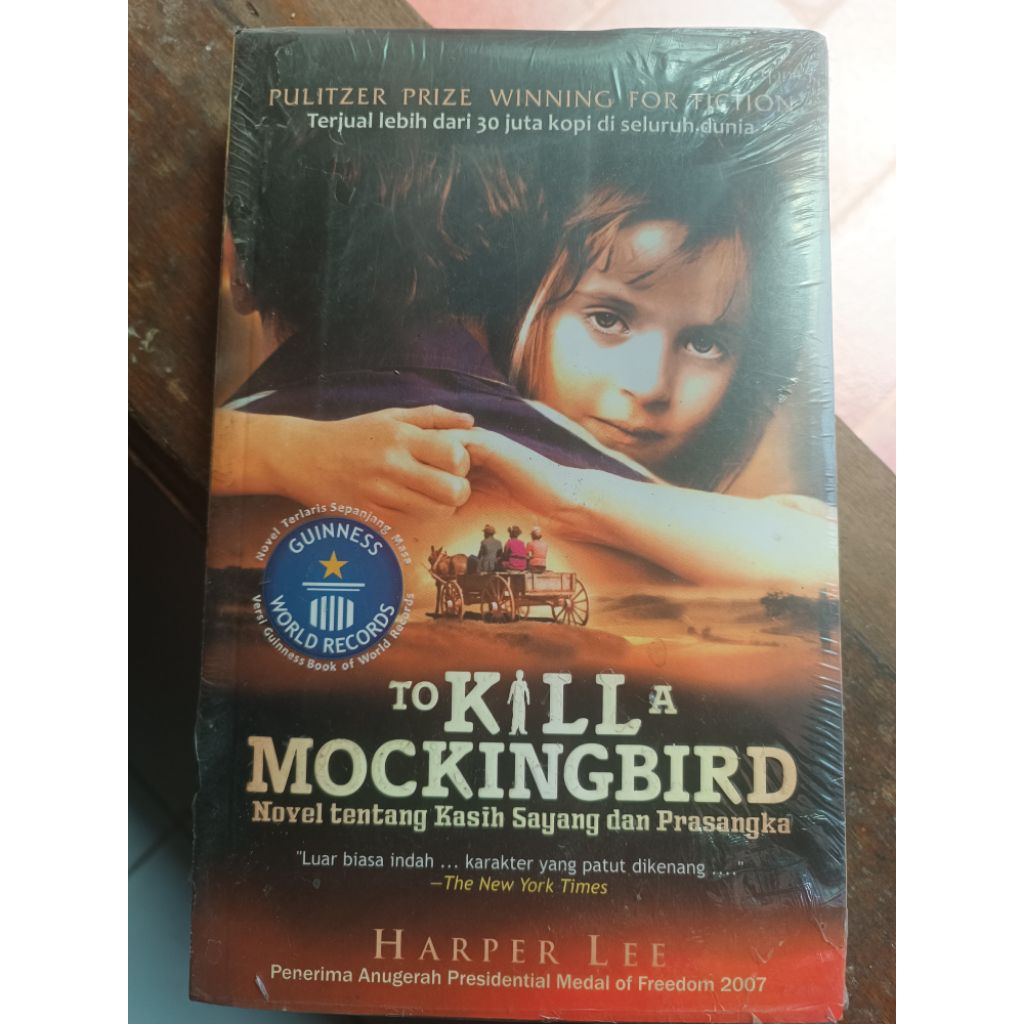 To Kill A Mockingbird - Harper Lee (novel ori, segel)