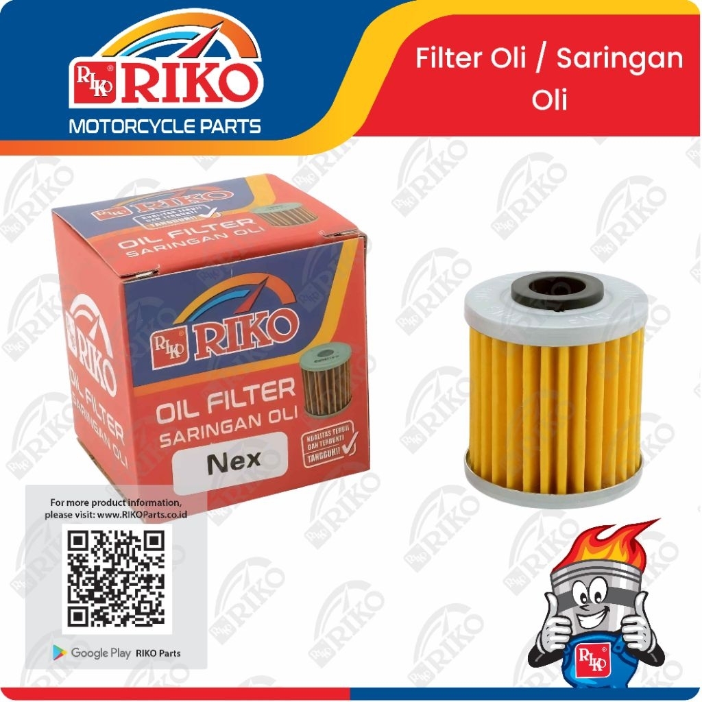 FILTER OLI, SARINGAN OLI SUZUKI NEX RIKO