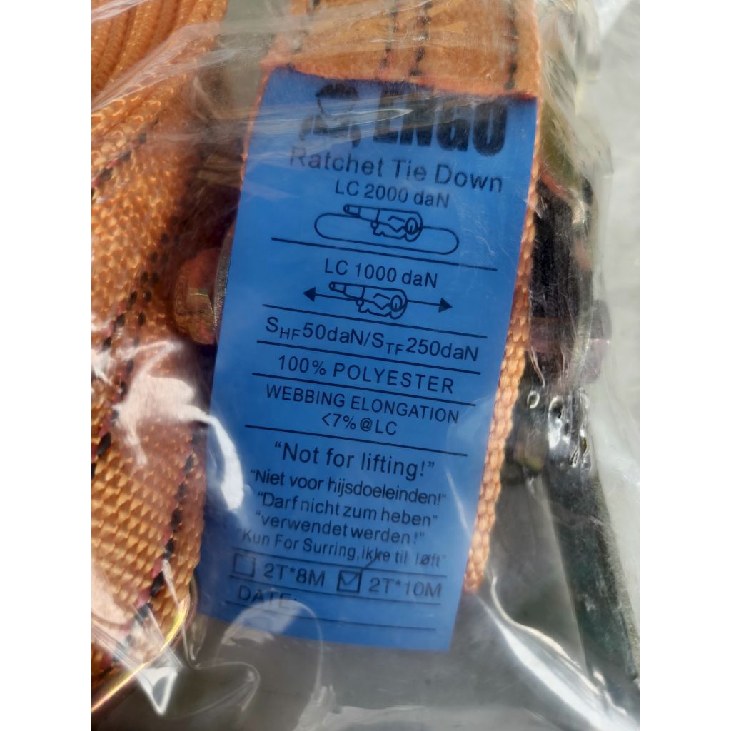 Track Belt Engo Panjang 10 M Kapasitas berat 2 TON