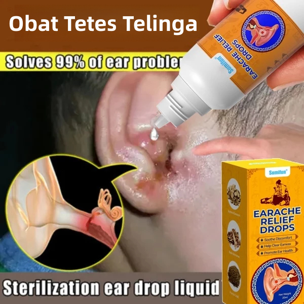 ORI Obat Tetes Telinga Radang Telinga Infeksi Telinga Pendengaran Meredam Obat Telinga Bernanah Obat
