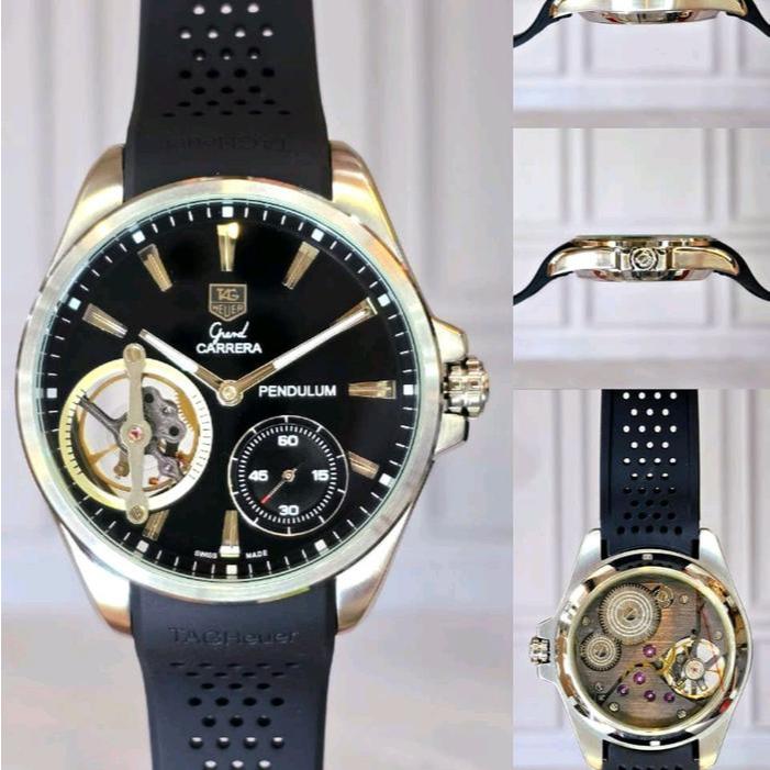 Jam Tangan Pria Tag Heuer Pendulum Rubber