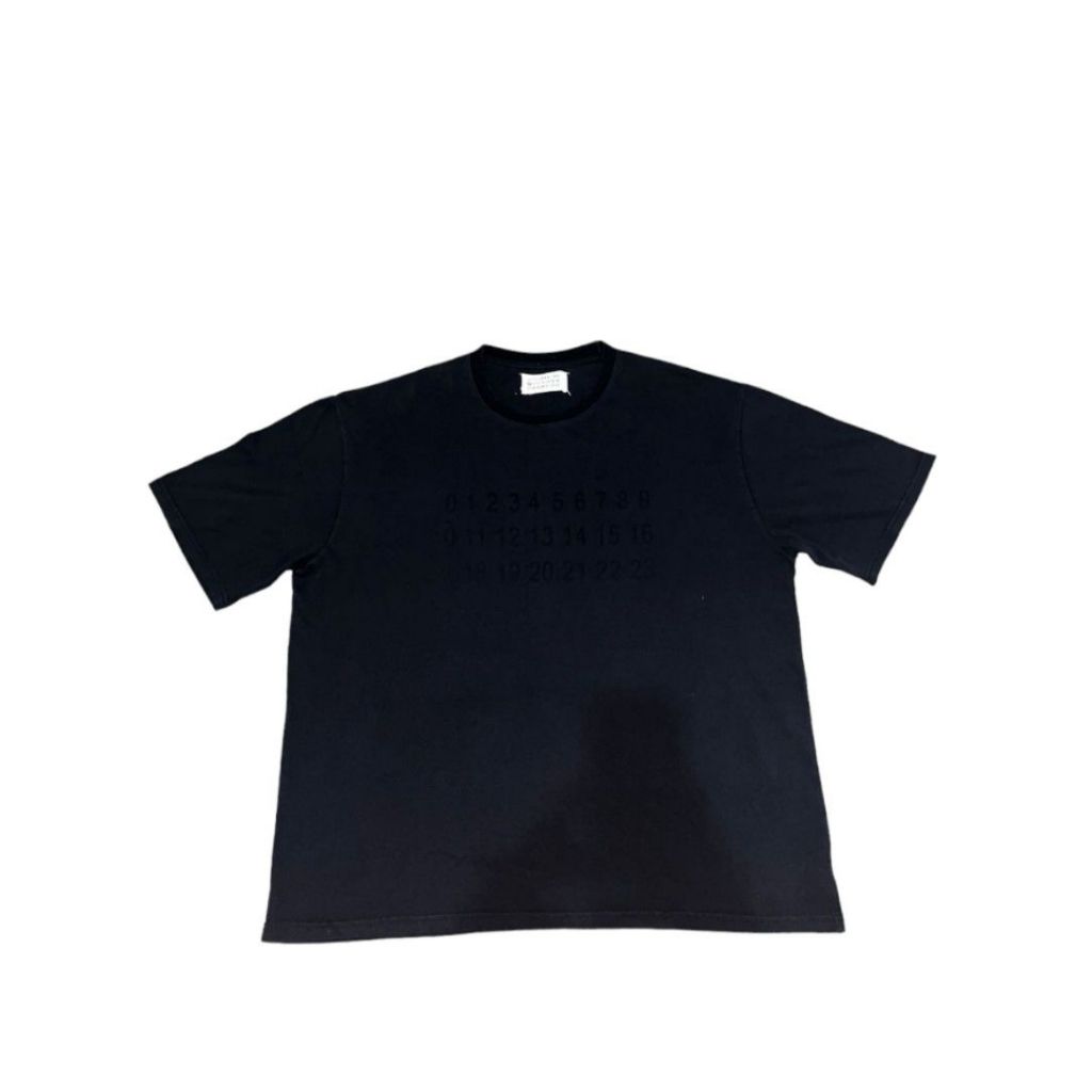 Maison Margiela Numeric Black Shirt made in Italy
