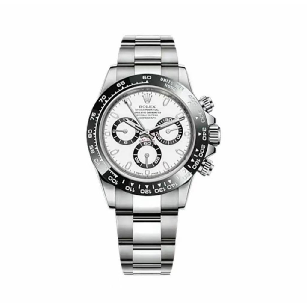 100% Asli ROLEX INCLUDE BOX Jam Tangan Seri Daytona Pria M126509-0003 Jam Tangan Automatic