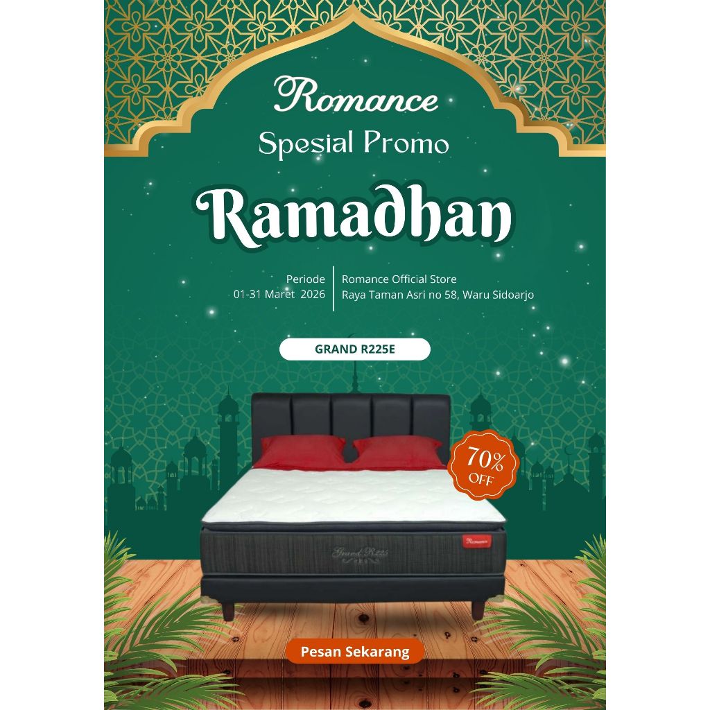 Romance Springbed - Grand R225e Bed