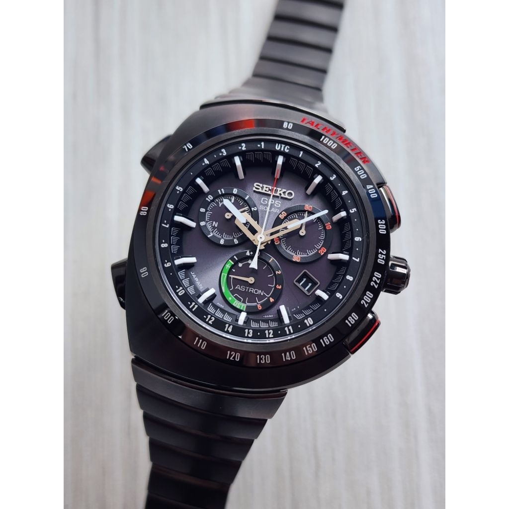 Seiko Astron GPS Giugiaro Design Limited Edition SBXB121 Solar Titanium Ceramics JDM Made In Japan R