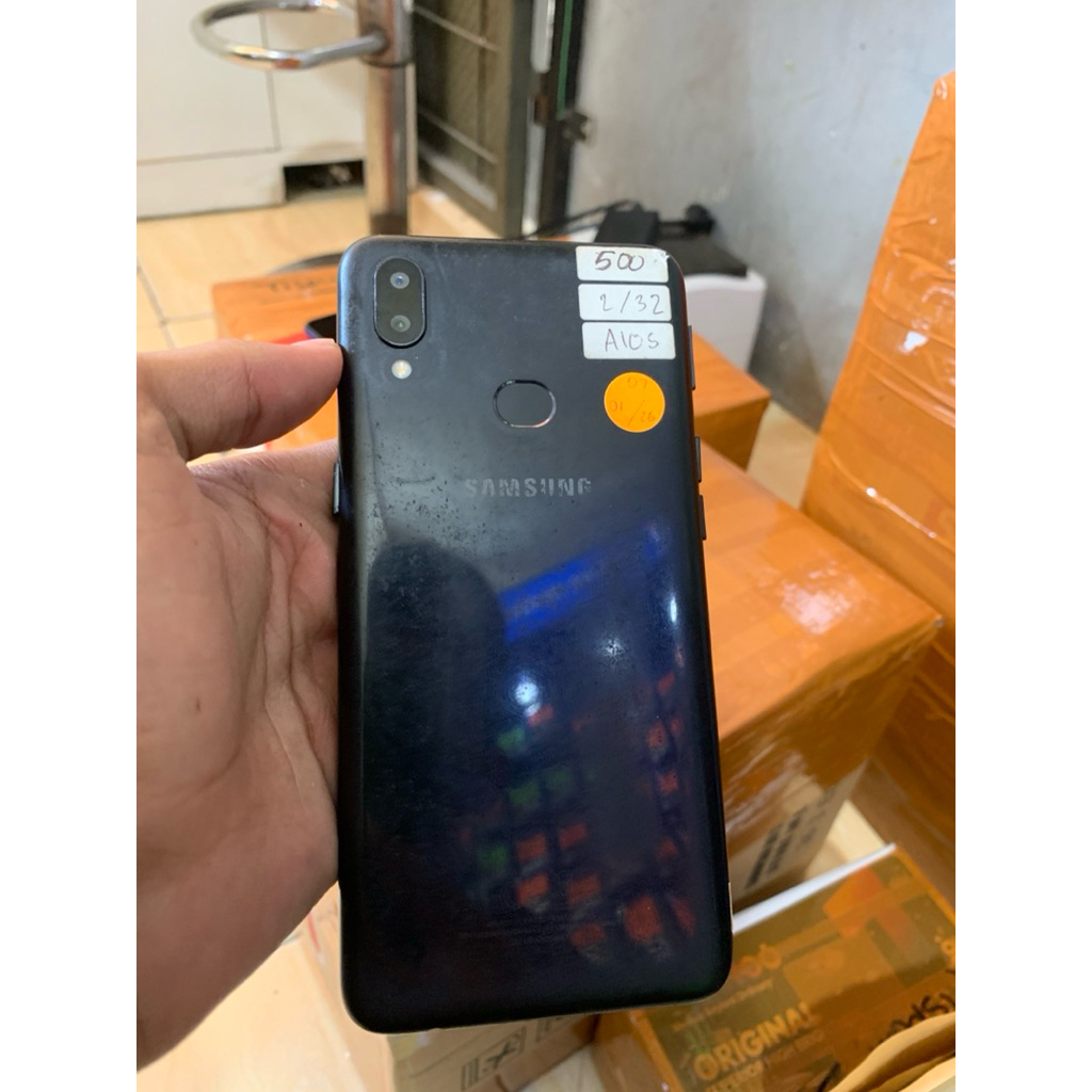 hp second Samsung A10S 2/32 siap pakai