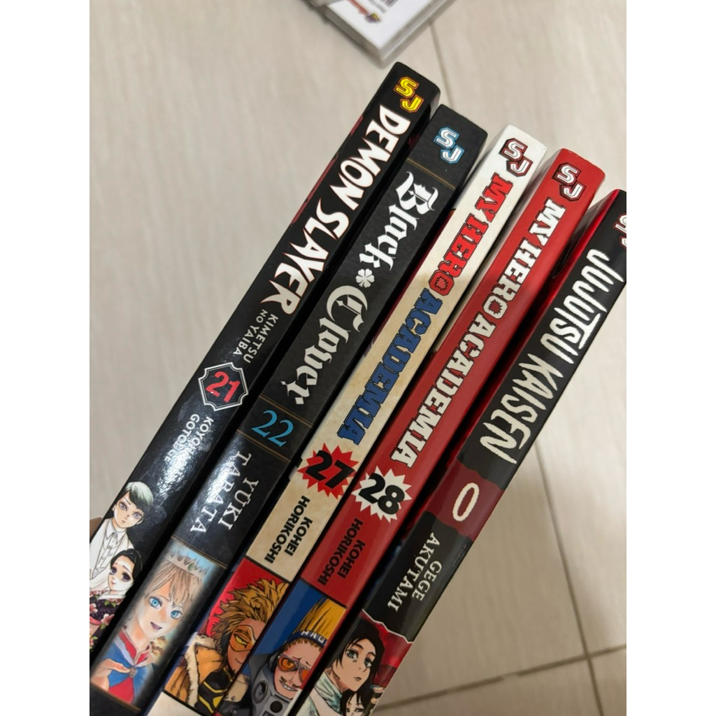 preloved english comic