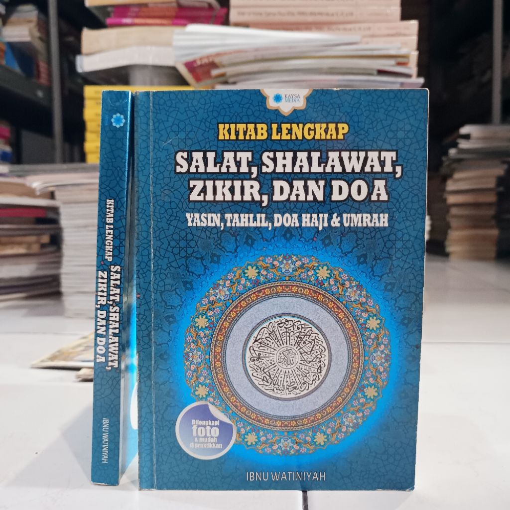 (ORIGINAL) BUKU KITAB LENGKAP SALAT SHALAWAT ZIKIR DAN DOA / YASIN TAHLIL DOA HAJI & UMRAH / IBNU WA