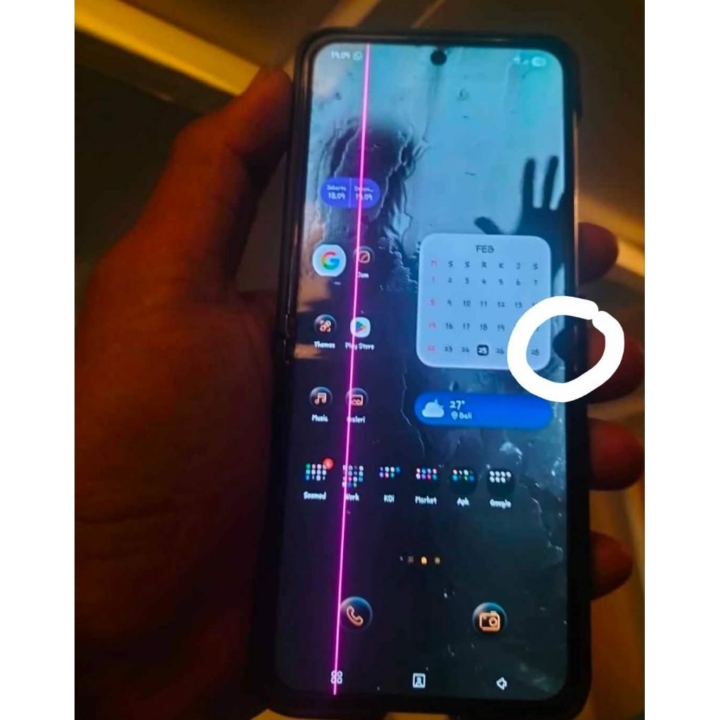 samsung gallaxi z flip 5 resmi sein internal 512gb bekas