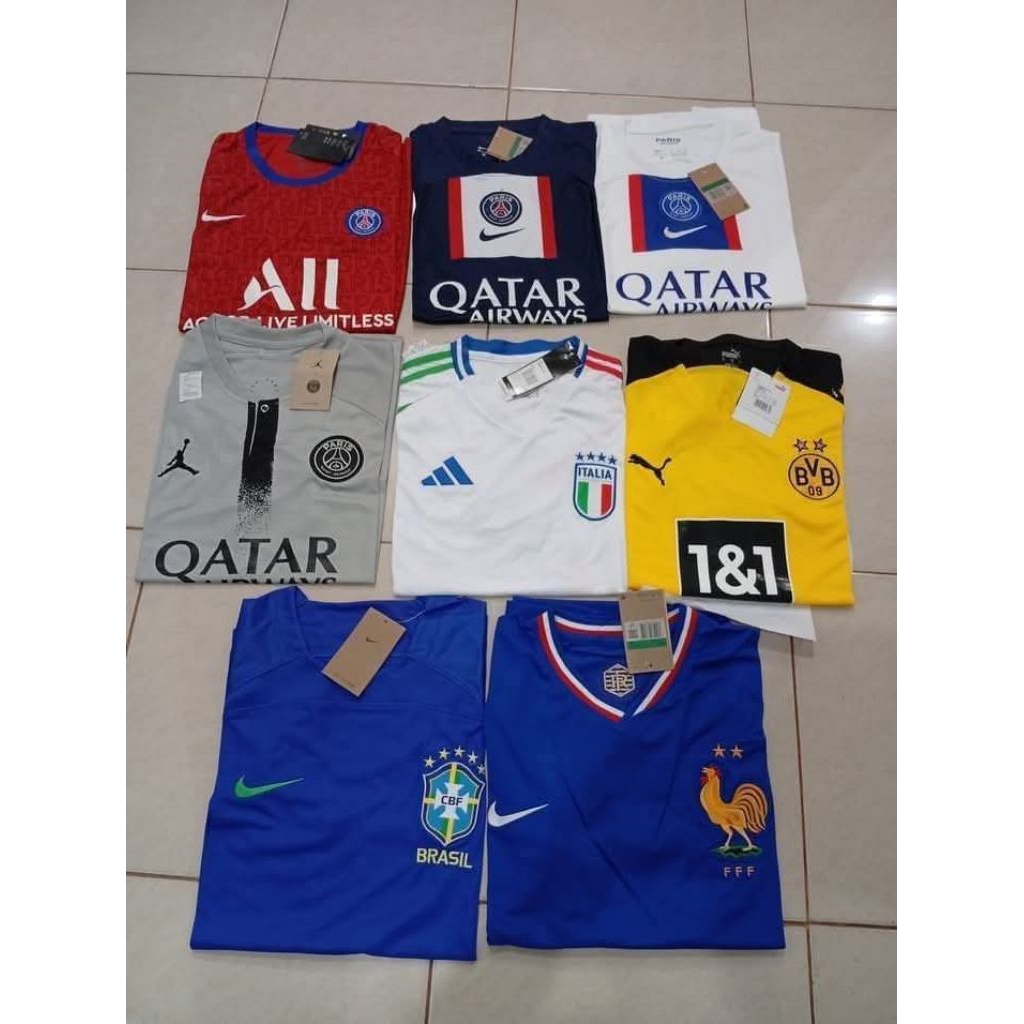 BISA COD JERSEY BOLA GRADE ORI IMPORT THAILAND