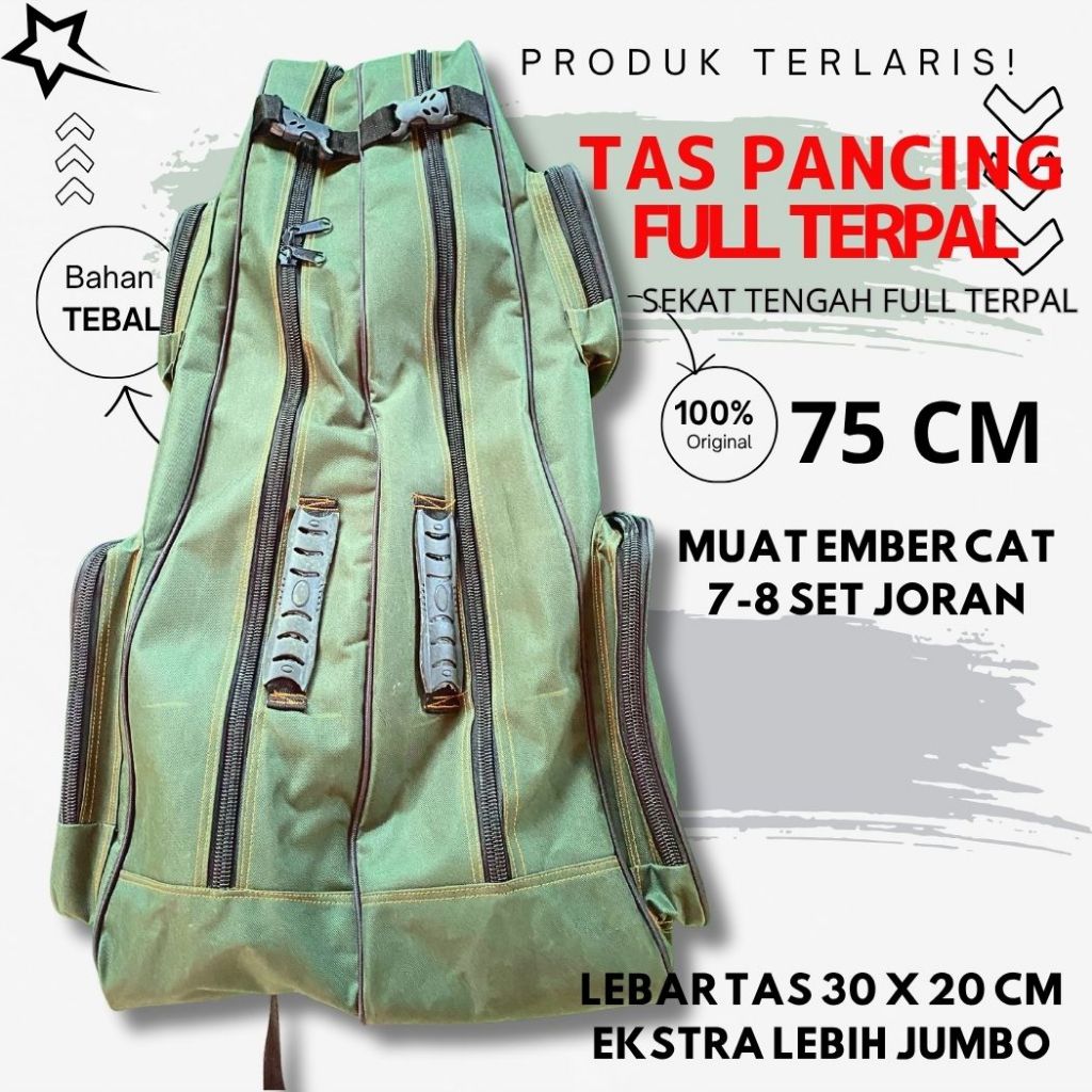 TAS PANCING ANTI AIR TERBARU MODEL RANSEL GENDONG DARI KAIN TERPAL TRUK