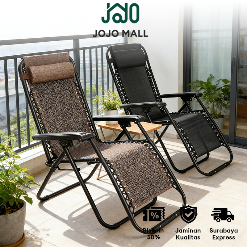 [Surabaya Express]Kursi Lipat Santai Tempat Tidur Lipat Kursi Lipat Panjang Kasur Portable Kursi Lip
