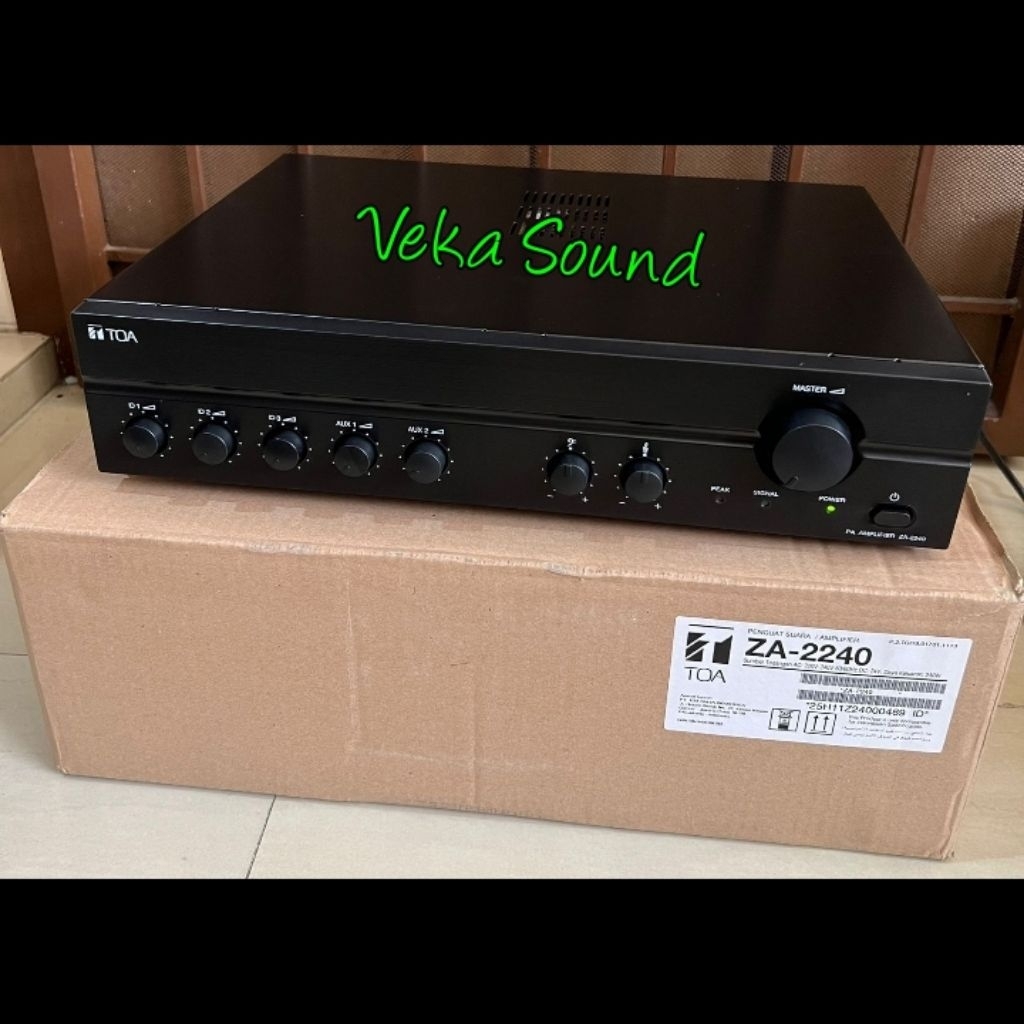 Ampli TOA ZA 2240 / Amplifier TOA ZA2240 240 Watt Original