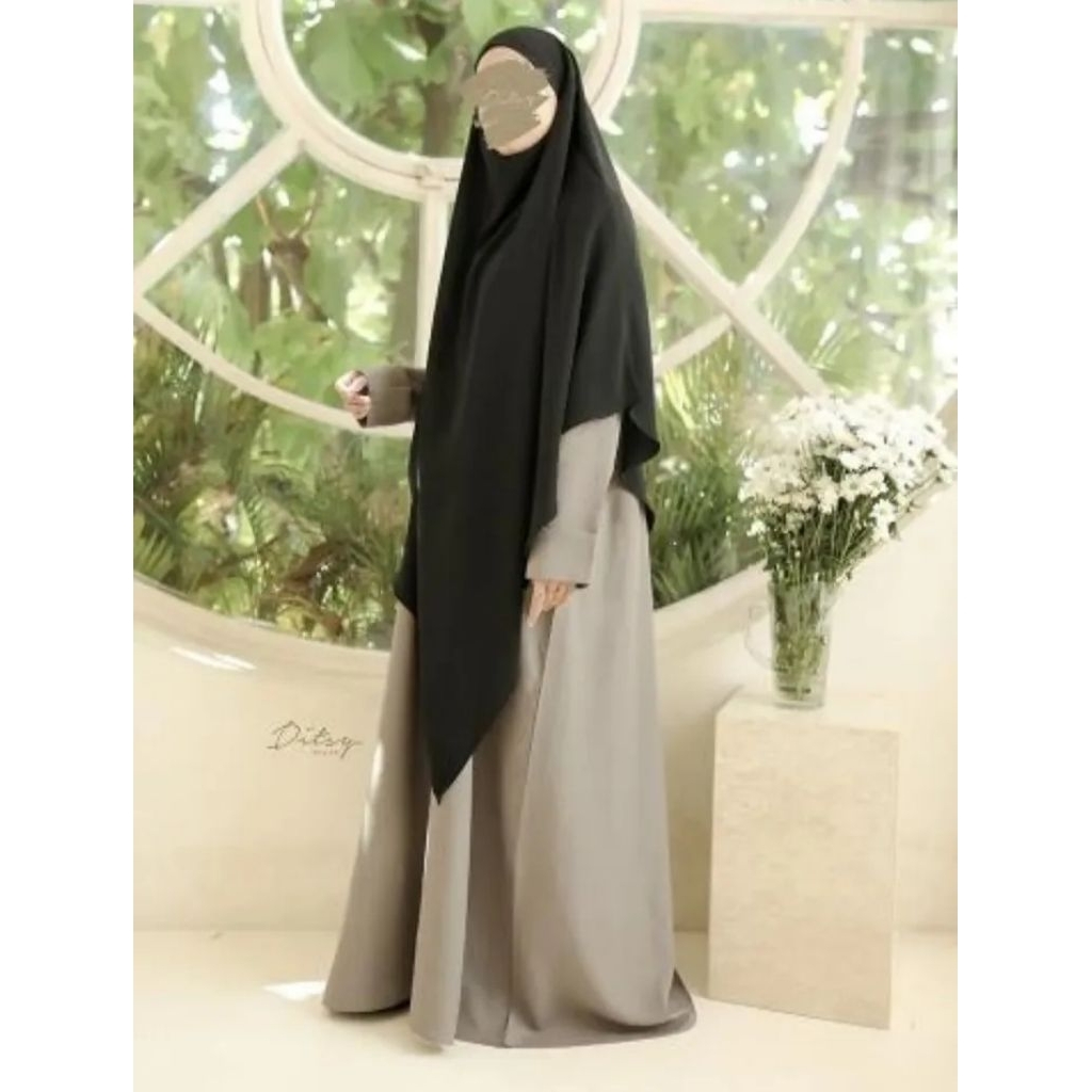 Ditsy Moslem Rabeea Taupe