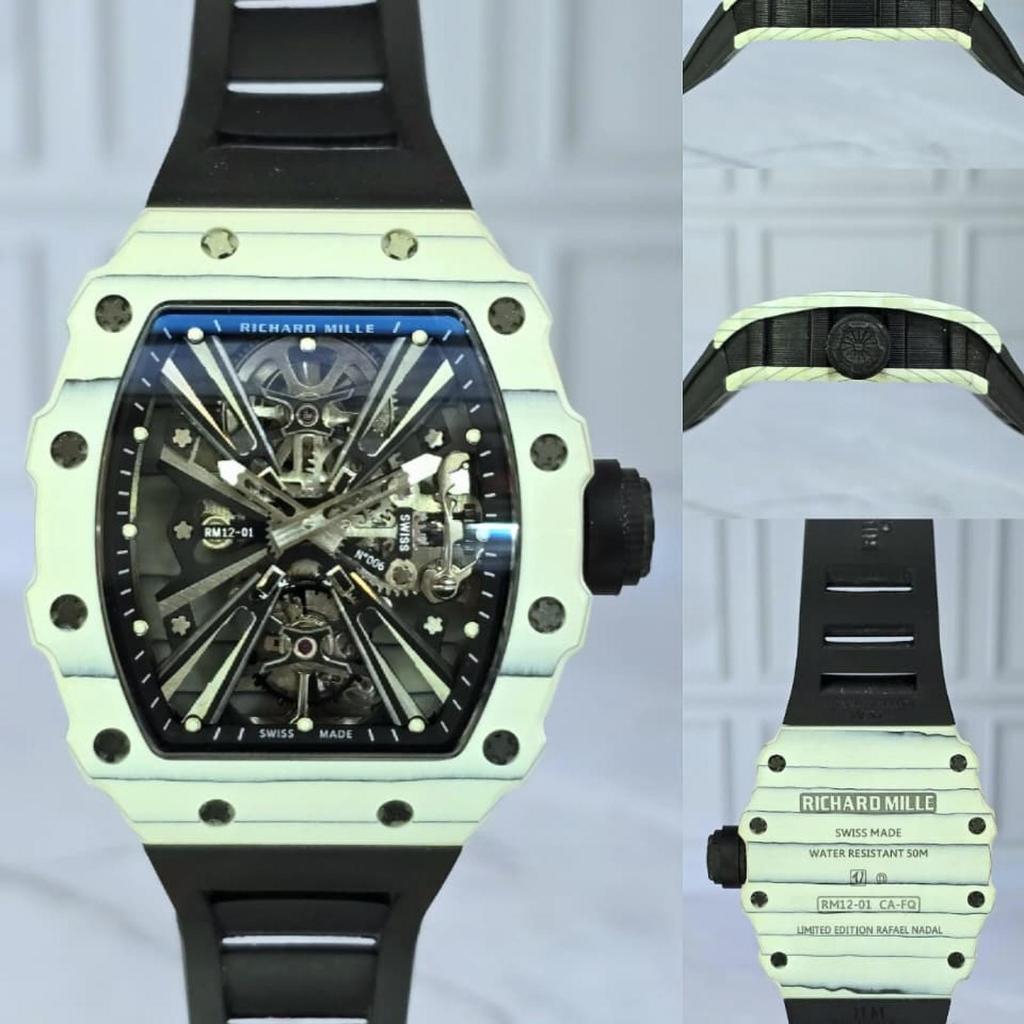 Richard Mille RM21-01 Tourbillon Swiss Automatic Movement Strap Rubber