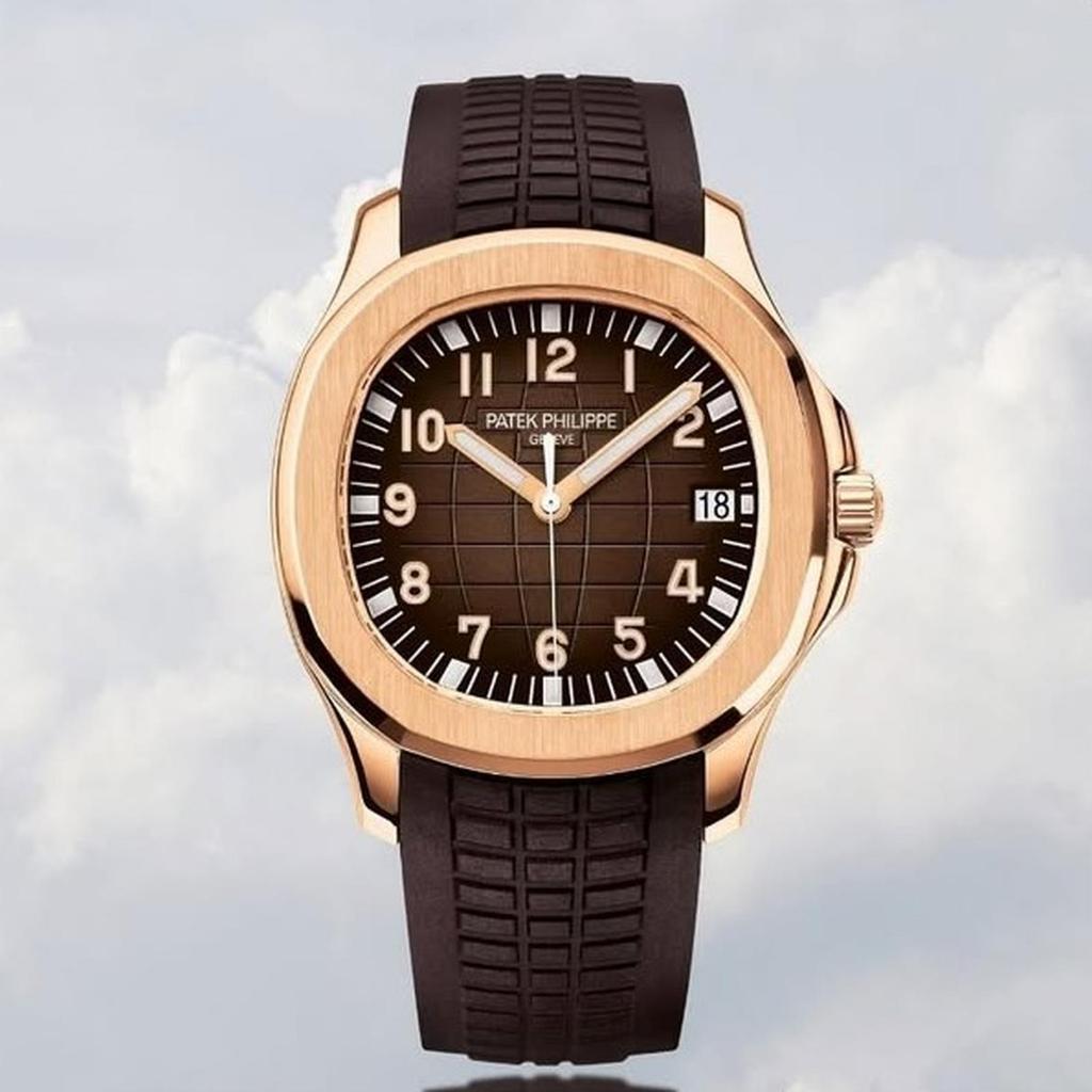 Patek Philippe Aquanut 5168 Swiss Automatic Movement 40mm Dial Brown