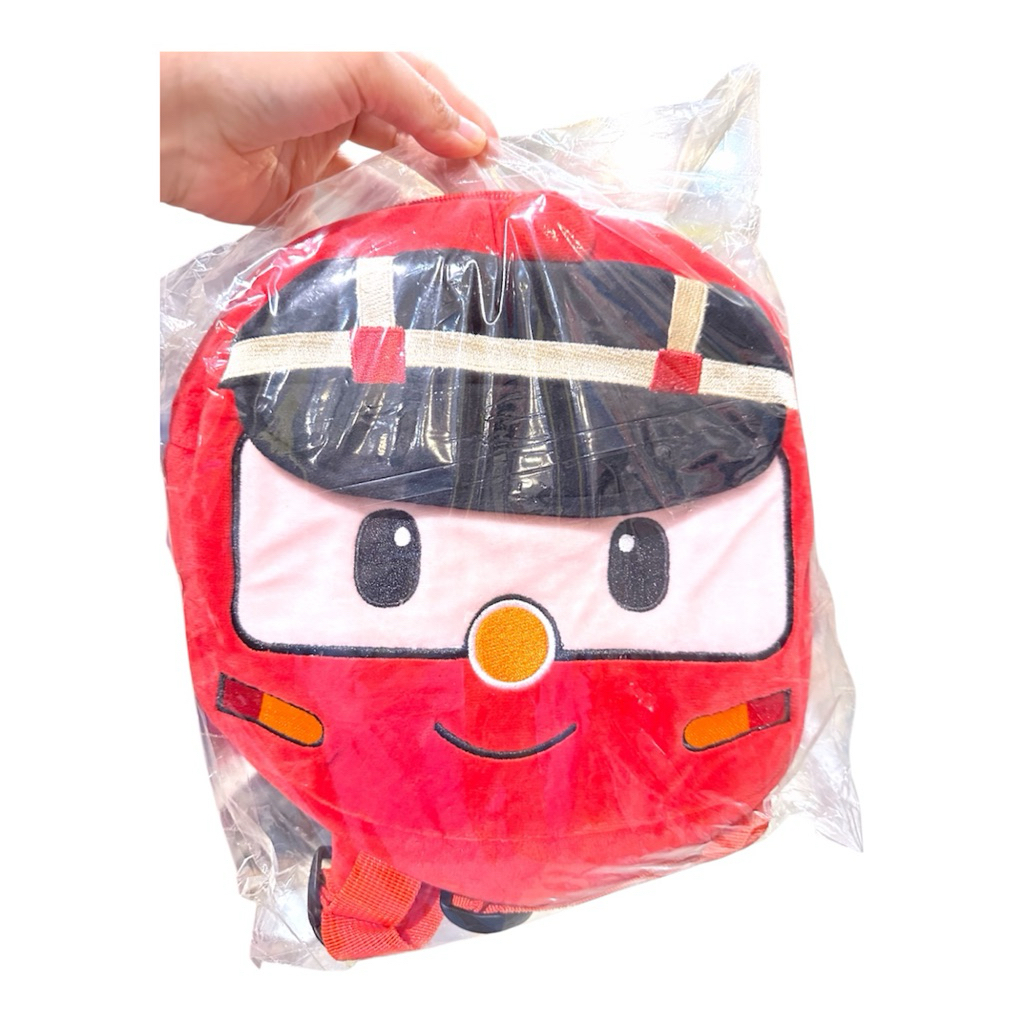 TERMURAH TAS RANSEL ANAK / RANSEL TODDLER / RANSEL BONEKA ANAK BESAR DORAEMON TAYOO BUS BIRU MERAH