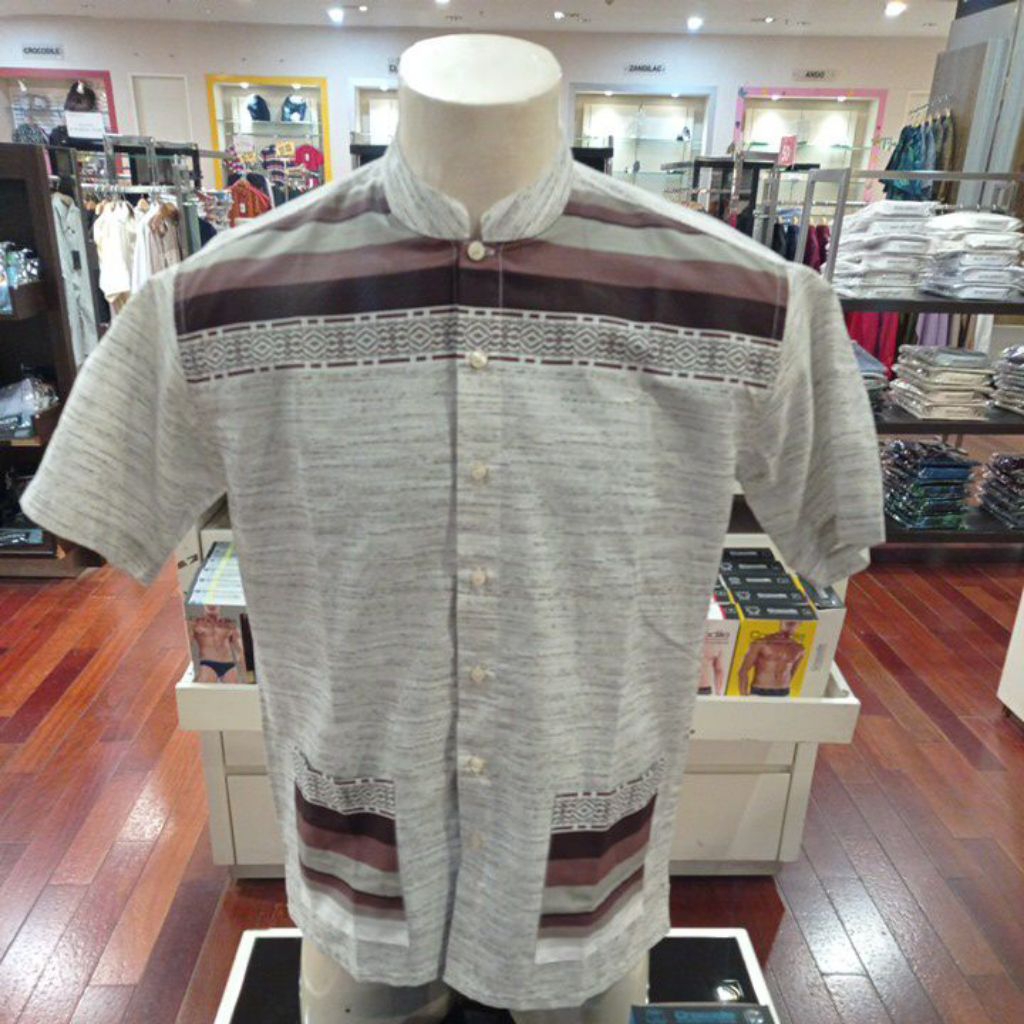 Crocodile - Kemeja koko baju muslim pria pakaian pria atasan lengan pendek pria