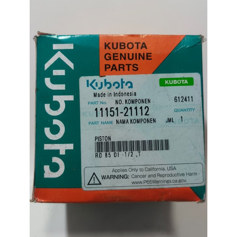 PISTON RD 85 DI-1/2 T KUBOTA