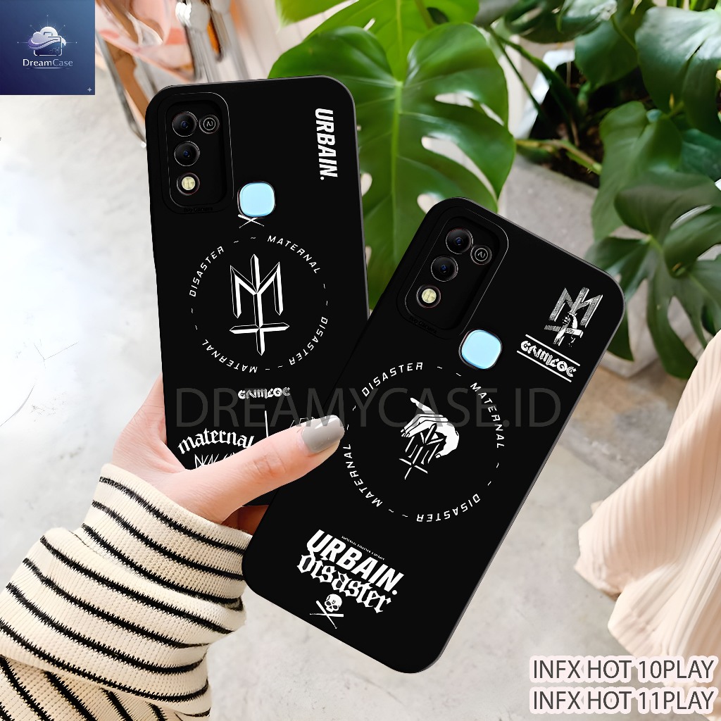 Soft Case INFINIX HOT 11PLAY / HOT 10PLAY MOTIF Karakter Cute - Case Keren - Casing Kekinian Case Hp