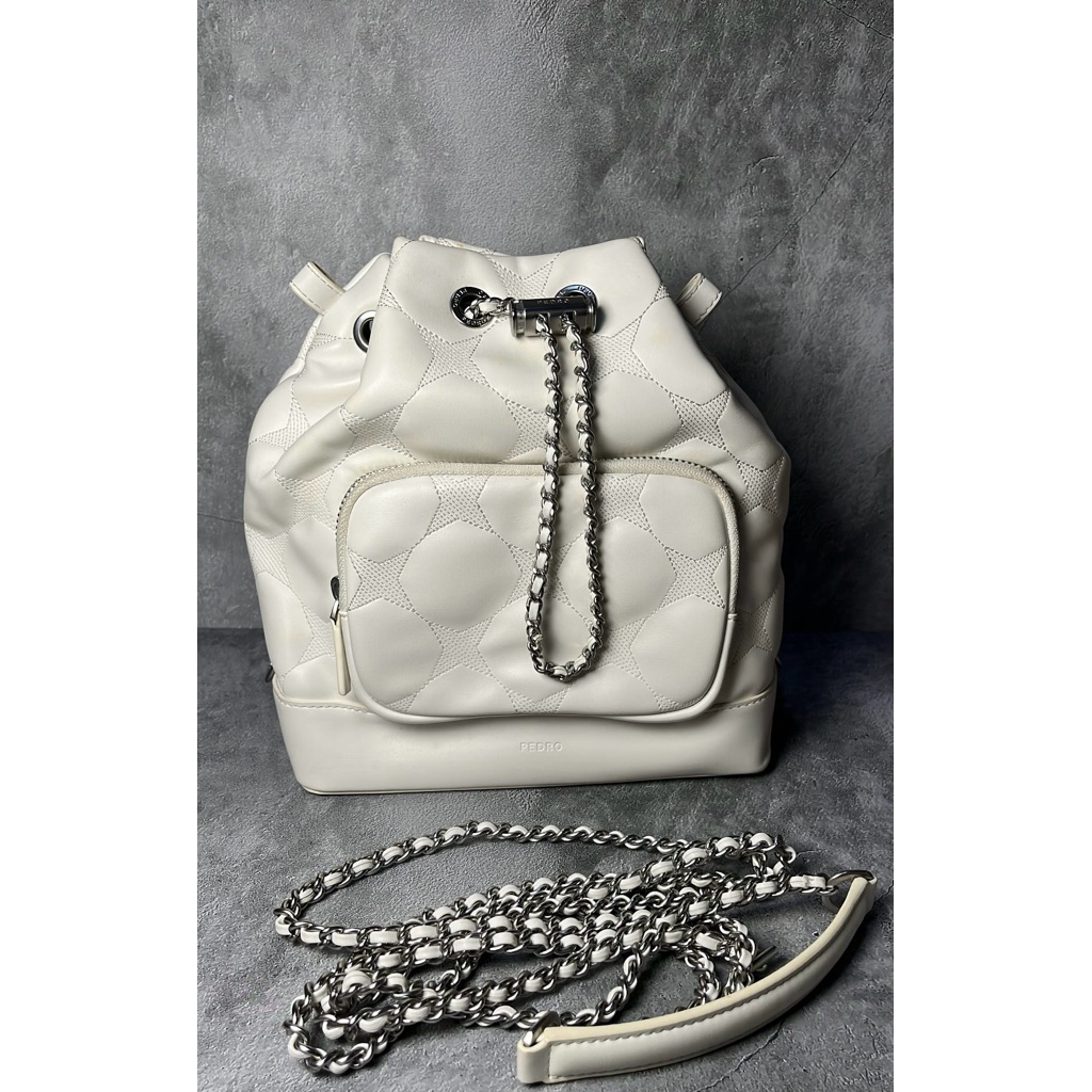 Pedro Serut Bag - White x Star (100% Original)