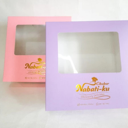 Box Kue Brownies Ukuran 25x25x10cm