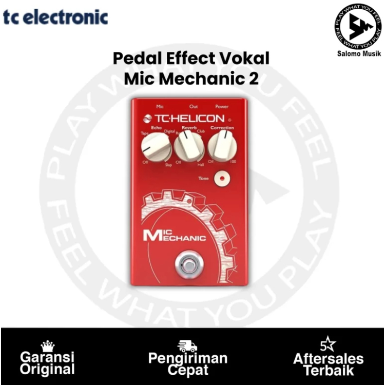 Pedal Effect Vokal TC Electronic Mic Mechanic 2