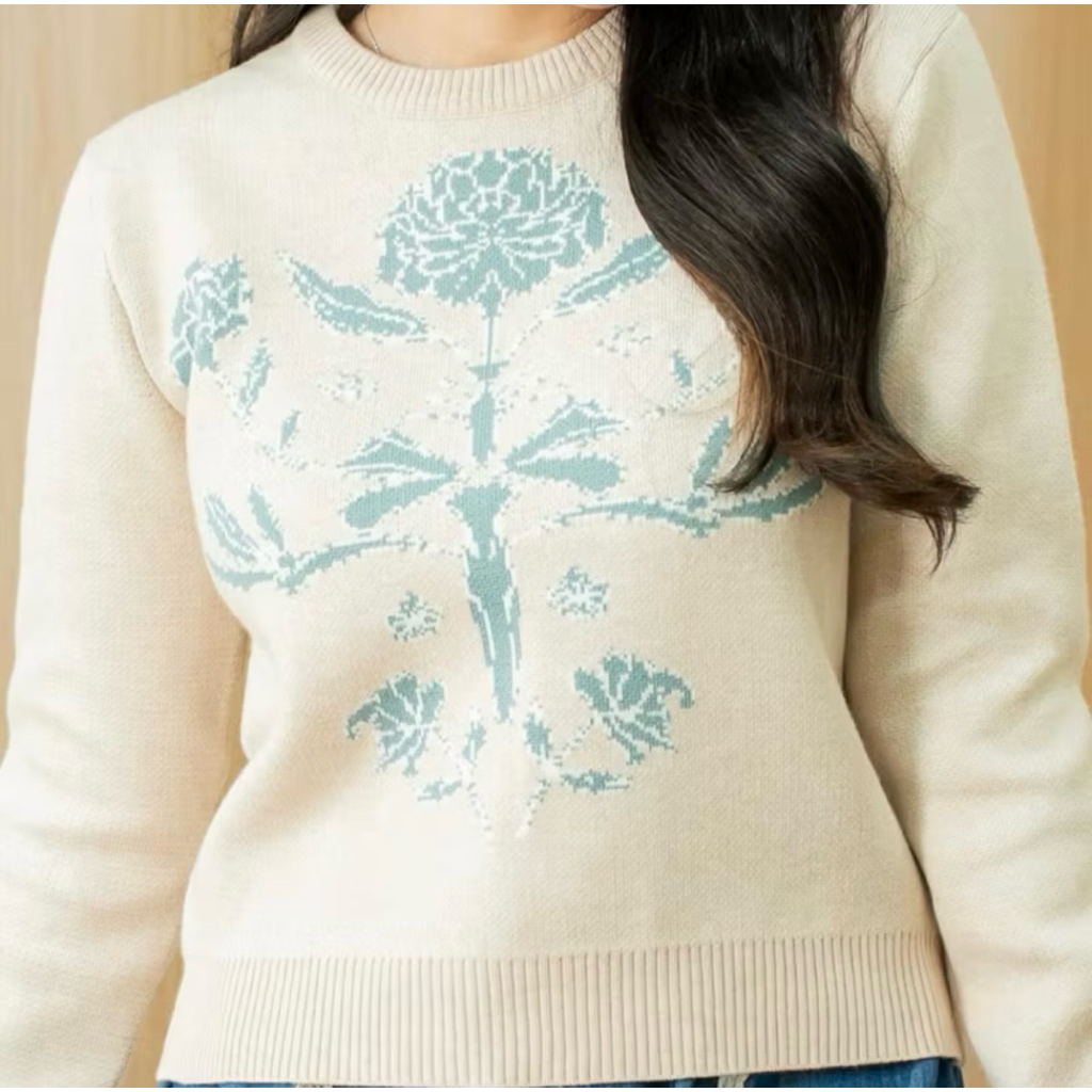 (NEW) shiku willow sweater teal